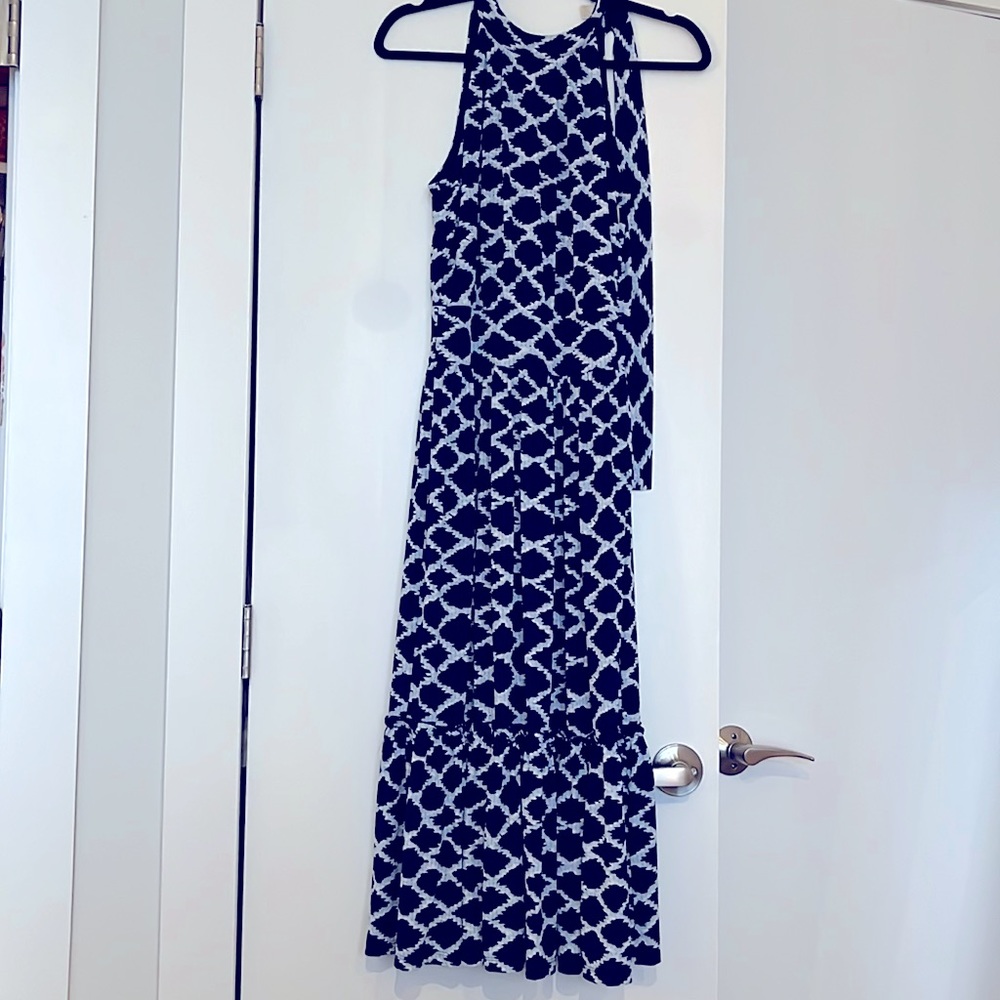 Beautiful blue Michael Kors maxi dress